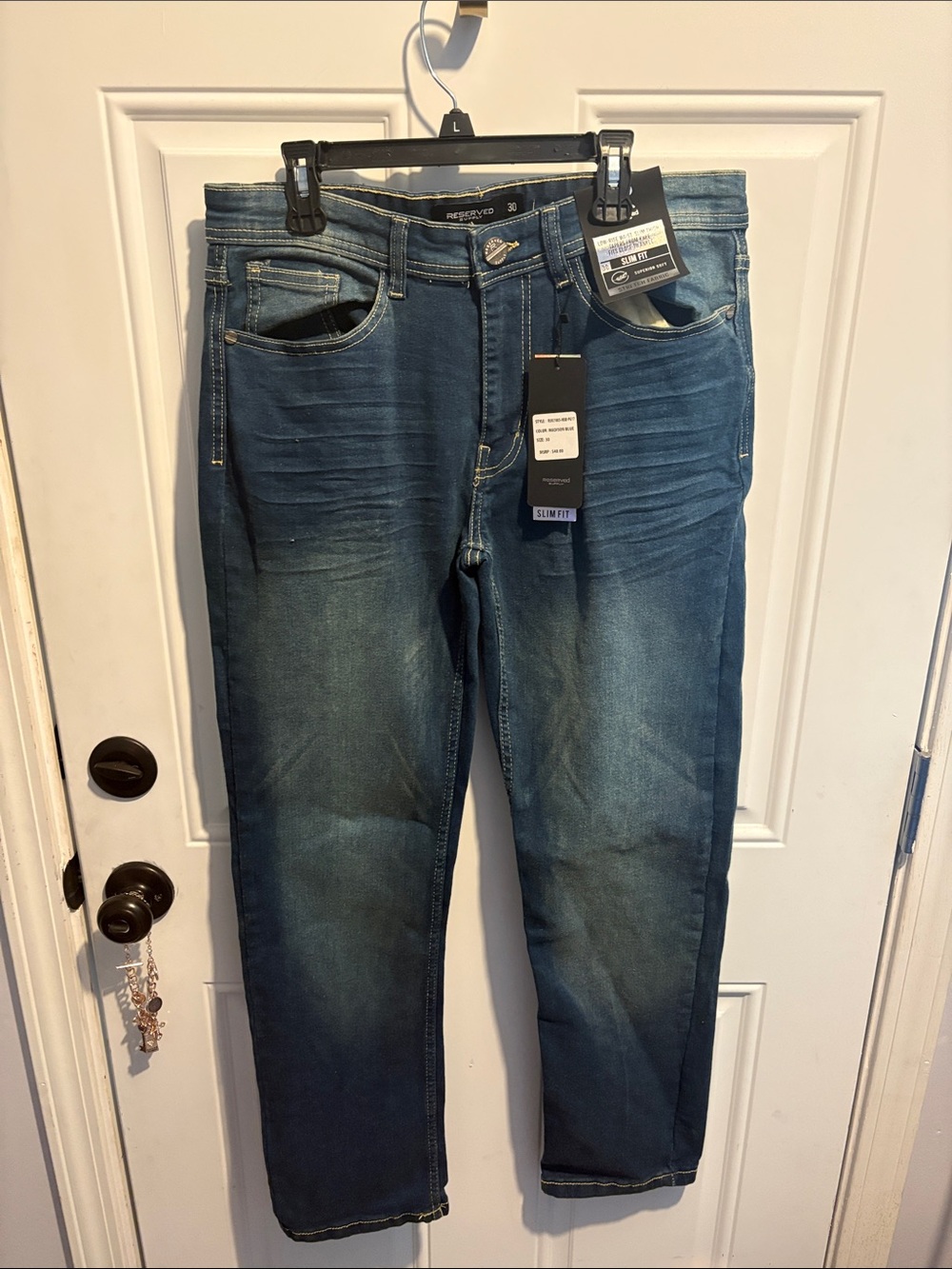 Reserved Slim Fit Men’s Jeans - Blue Wash